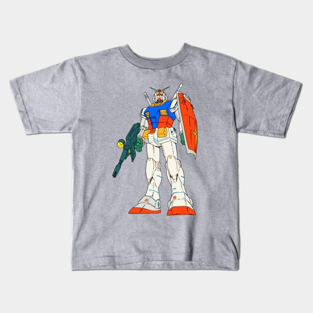 RX-78-2 Kids T-Shirt by snespix